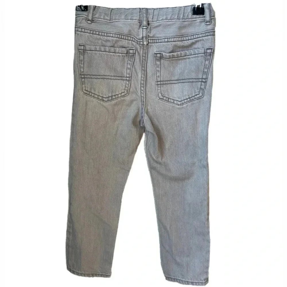 The Children’s Place Skinny 5T grey pants with snap closure & adjustable waist